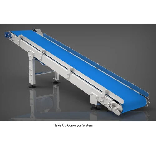 Take Up Conveyor System - Color: Blue
