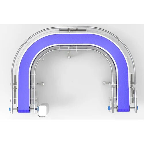 Modular Belt Conveyor - Color: Blue
