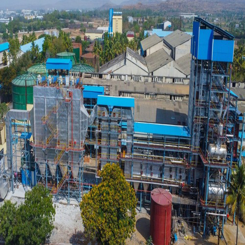 Industrial Boiler - Color: Blue Paint Coated