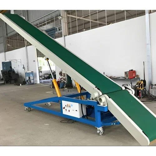Bag Loading Conveyor - Color: Green