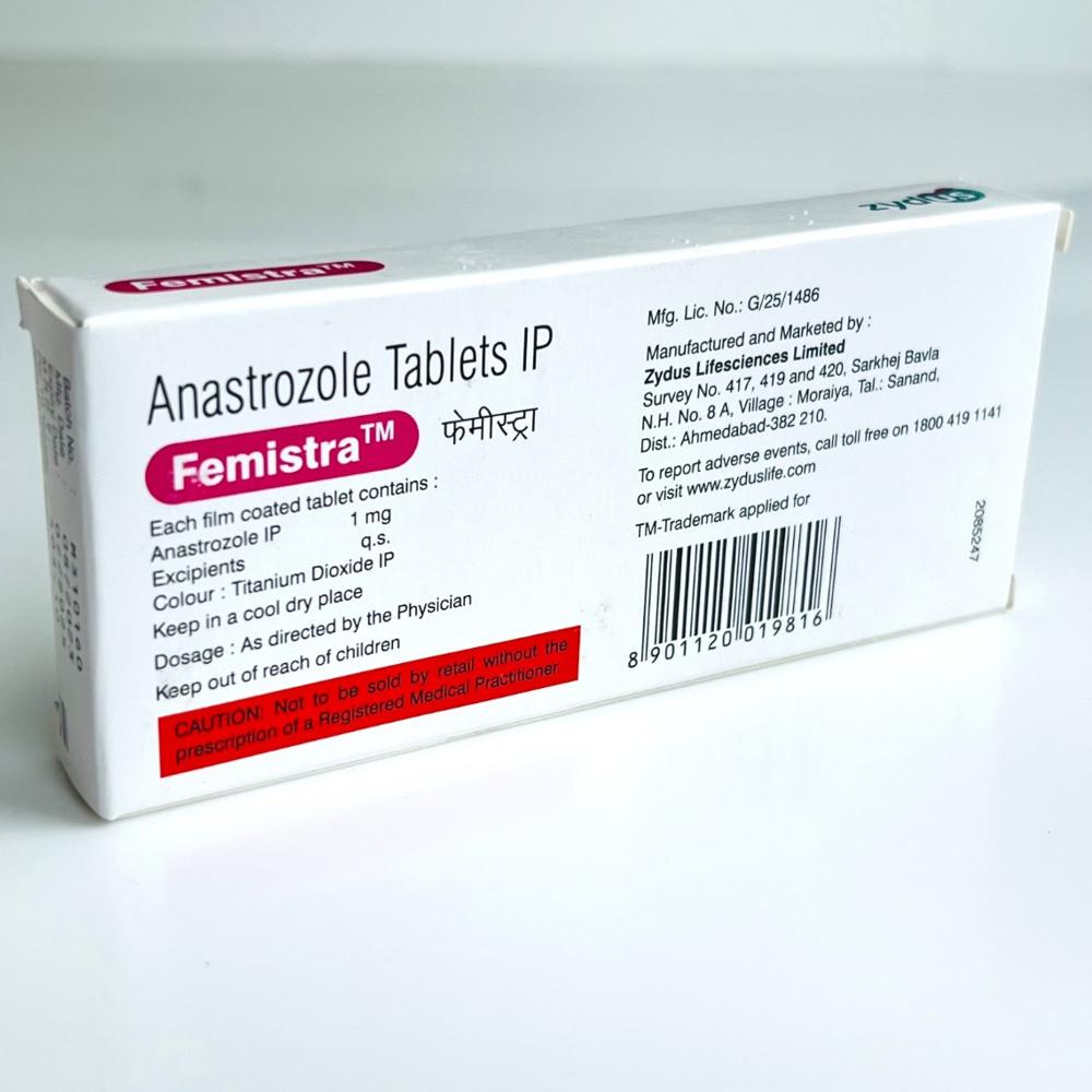 Femistra Anastrozole Tablet 1 Mg