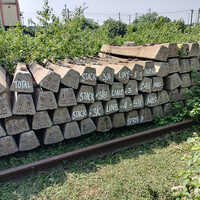 Rail Concrete Sleeper - Color: Grey