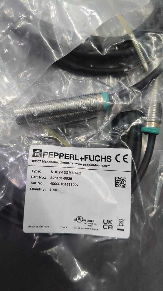 PEPPERL FUCHS PROXIMITY SENSOR,  NBB2-12GM50-E2