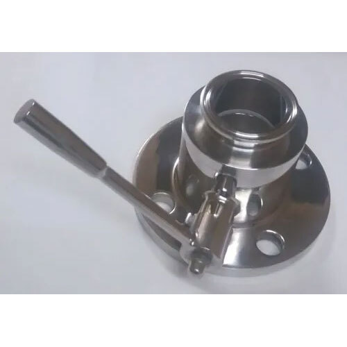 Flush Type Ball Valves - Color: Silver