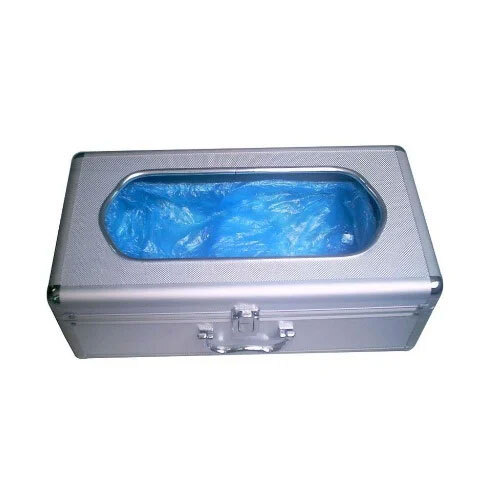 Shoe Cover Dispenser - Color: Silver