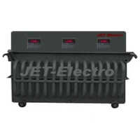 50Kva Three Phase Oil Cooled Servo Voltage Stabililizer - Efficiency: 99 %