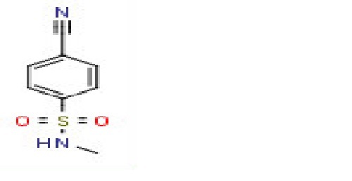 4-cyano-N- methylbenzenesulfonamide