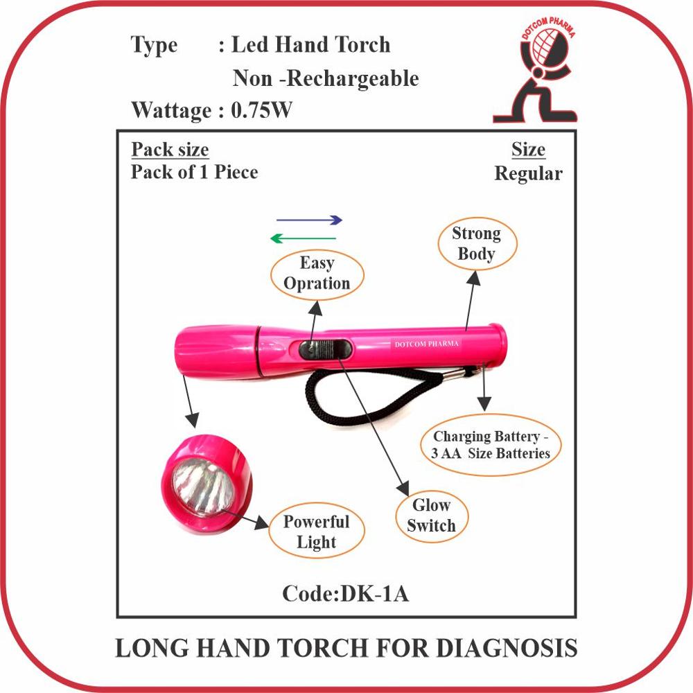 Hand Torch for Diagnosis (With Battery)