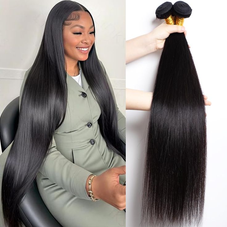 Natural Straight Hair