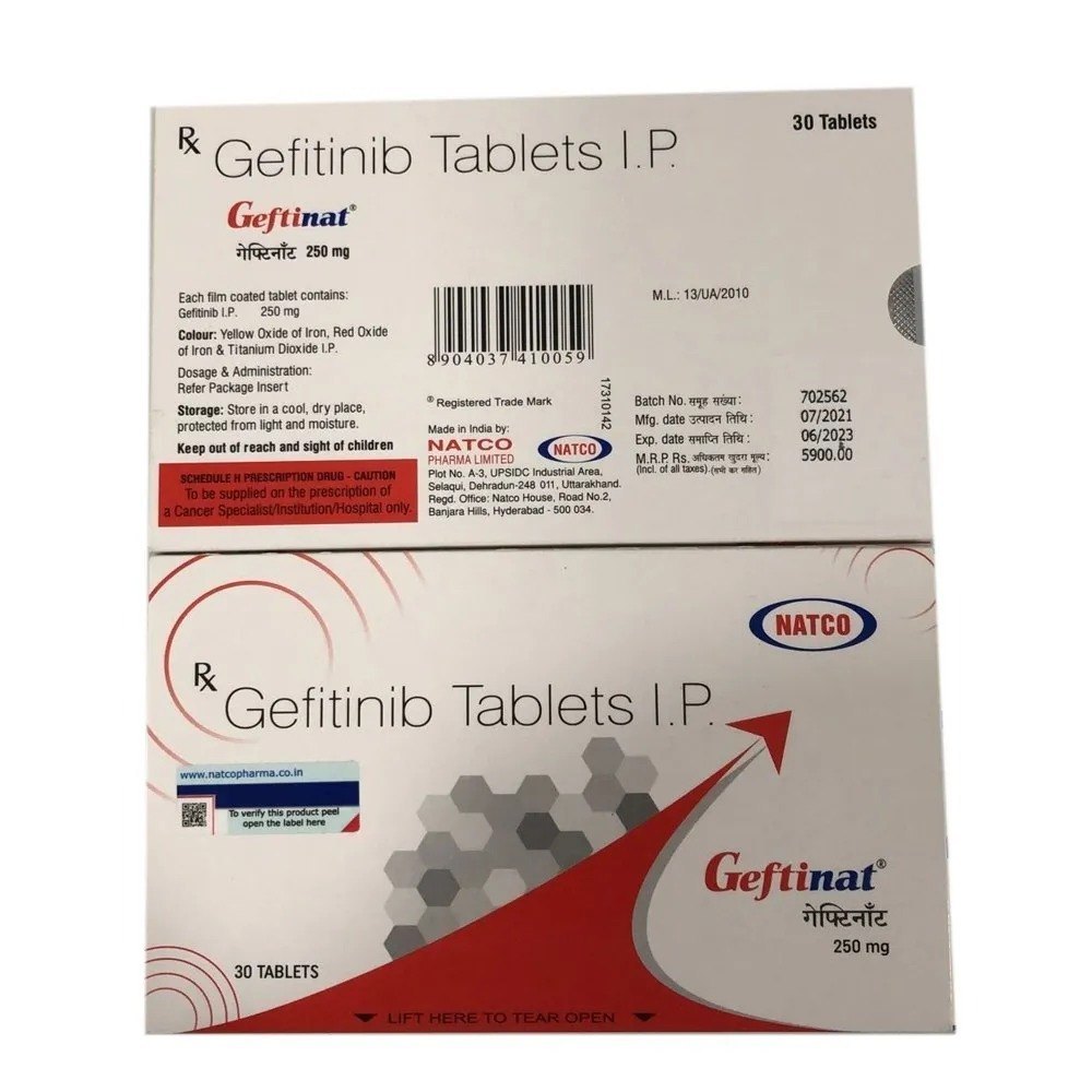 Geftinat Gefitinib Tablets 250 mg 