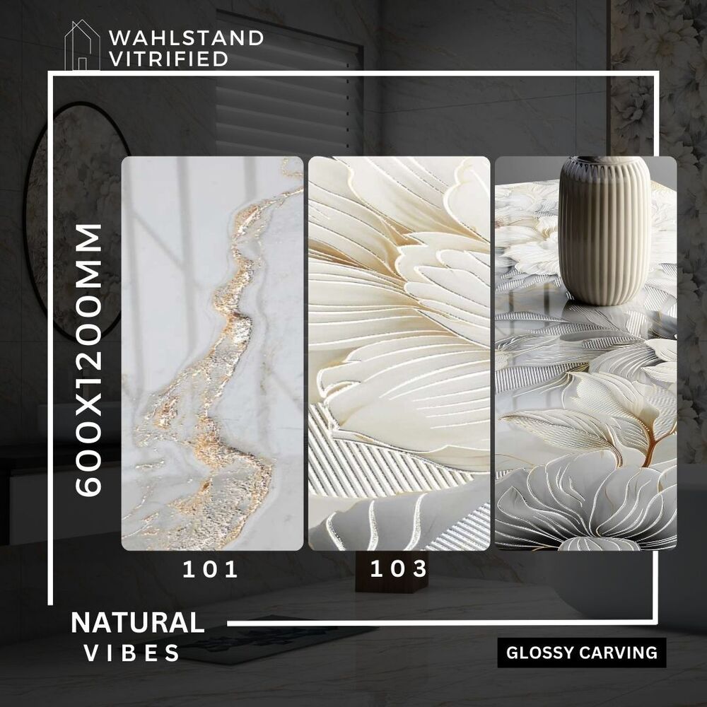 Glossy Tiles 600x1200 - Color: Multi Color