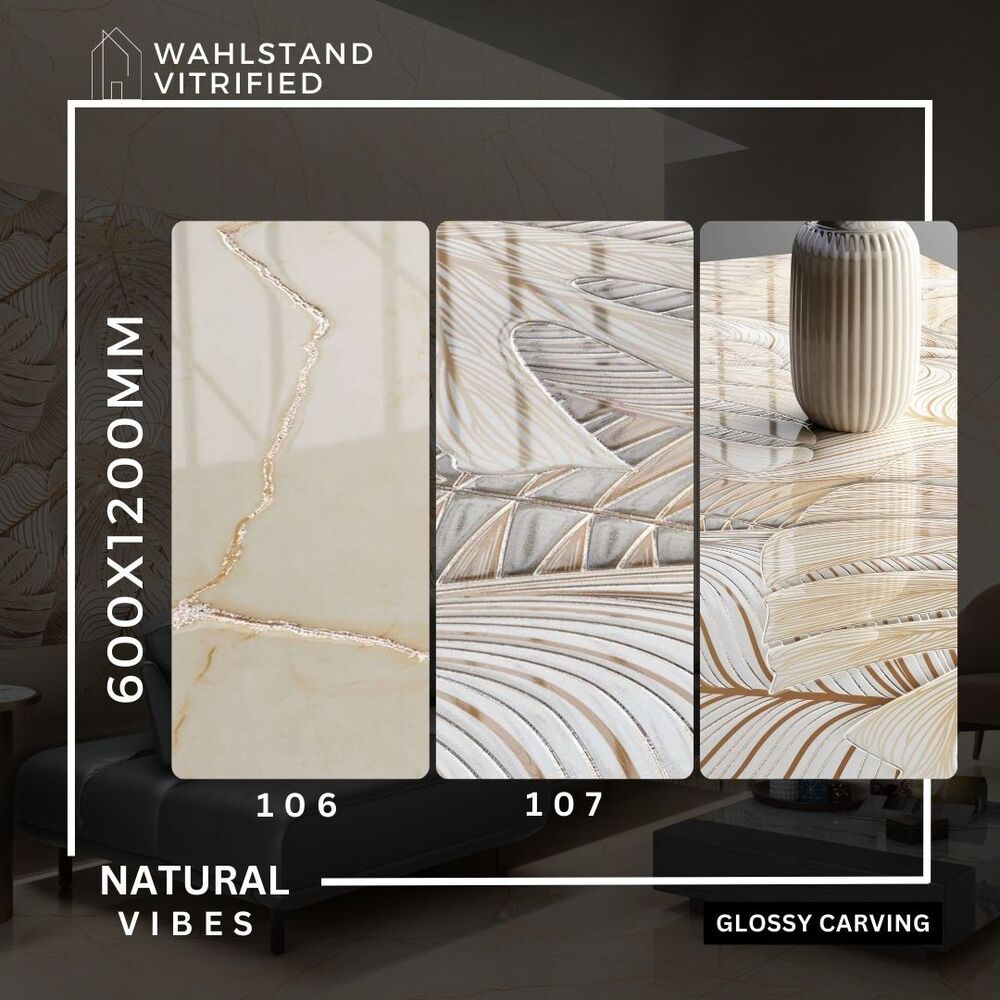 Glossy Tiles 600x1200 - Color: Multi Color