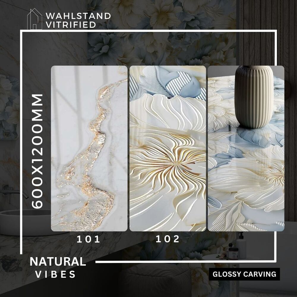 Glossy Tiles 600x1200 - Color: Multi Color