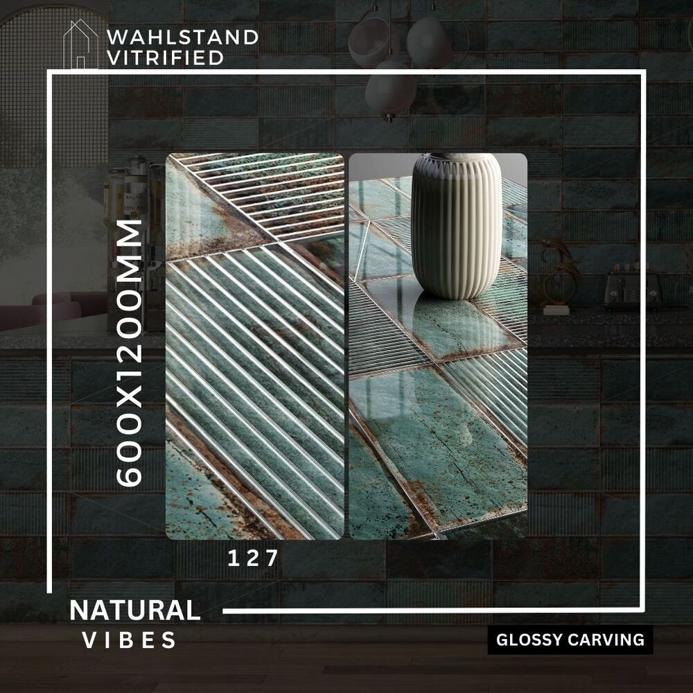 Glossy Tiles 600x1200 - Color: Multi Color