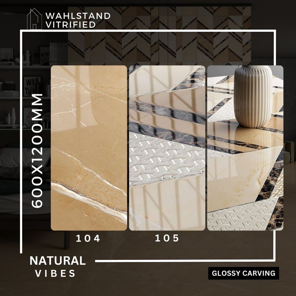 Glossy Tiles 600x1200 - Color: Multi Color