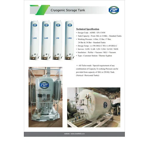 Cryogenic Storage Tank