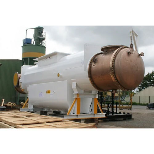 Double Blower Gland Steam Condenser - Color: Silver