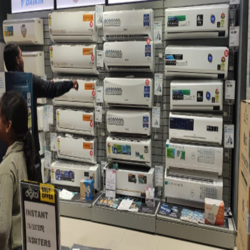 Home Appliances Display Rack