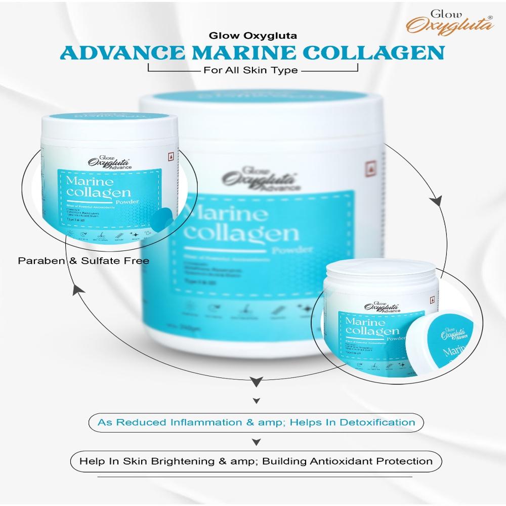 Advance Marine Collagen With Glutathione And Resveratrol - Dosage Form: Powder