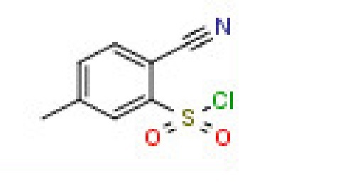 2-Cyano-5-methylbenzenesulfonyl chloride