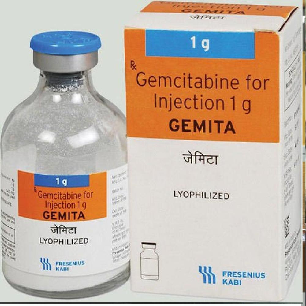 Gemita Gemcitabine Injection 1 GM