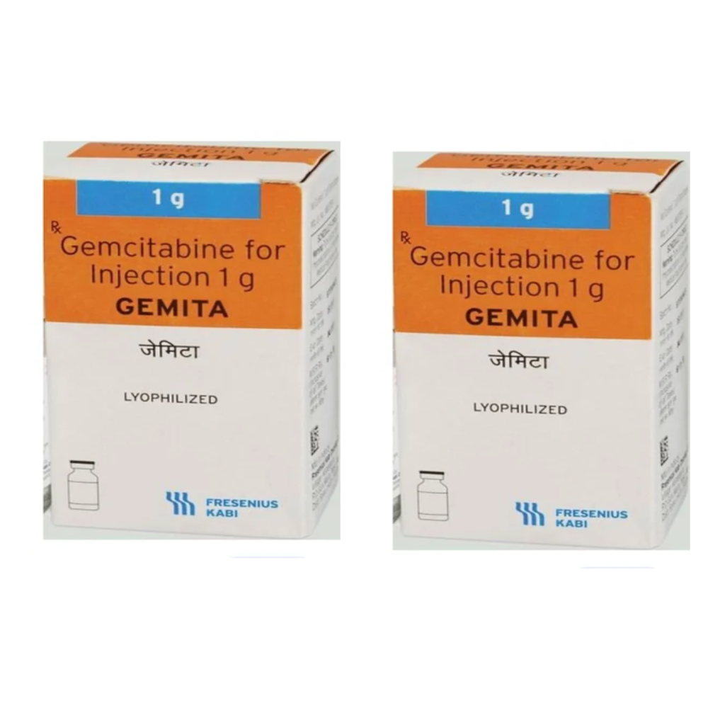 Gemita Gemcitabine Injection 1 GM