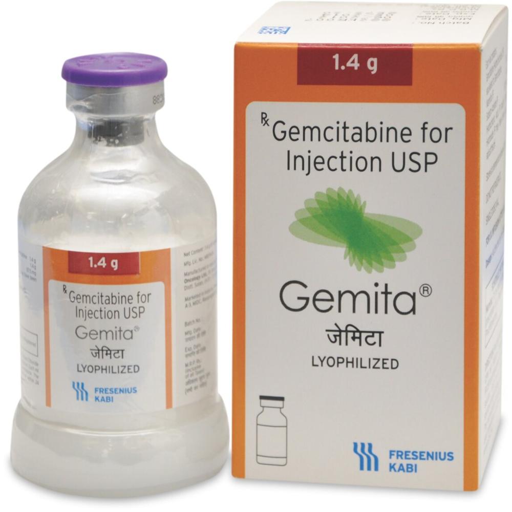 Gemita Gemcitabine Injection 1 GM