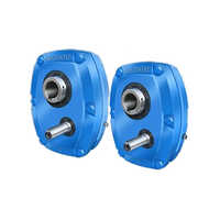 Smsr Gearbox - Cast Iron, Customized Sizes , Blue Finish, 220 Volt Compatibility, Precision Die-casting For Industrial Use