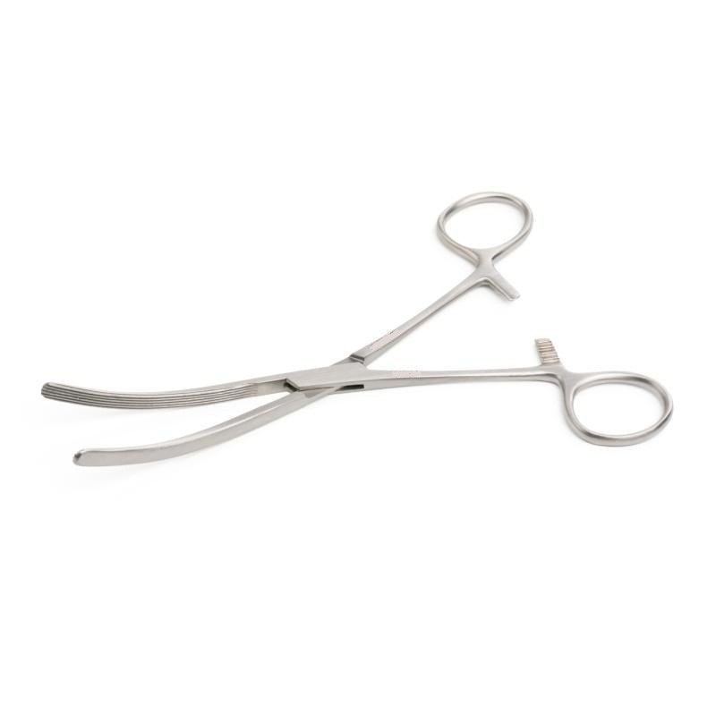 Interstinal Clamp Forceps IMPORTED-Straight/Curved(6"INCH)