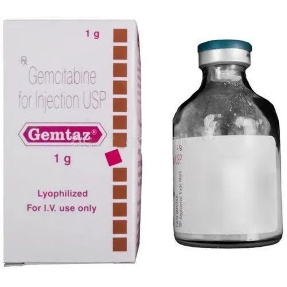 Gemtaz Gemcitabine Injection 1 Mg - Origin: India