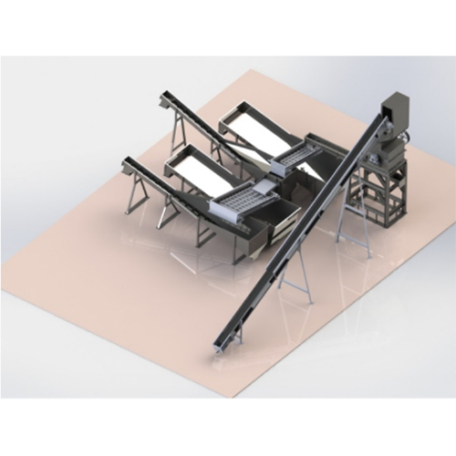 Battery Crushing And Separation System