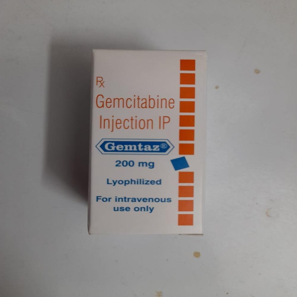 Gemtaz Gemcitabine Injection 200 Mg - Origin: India