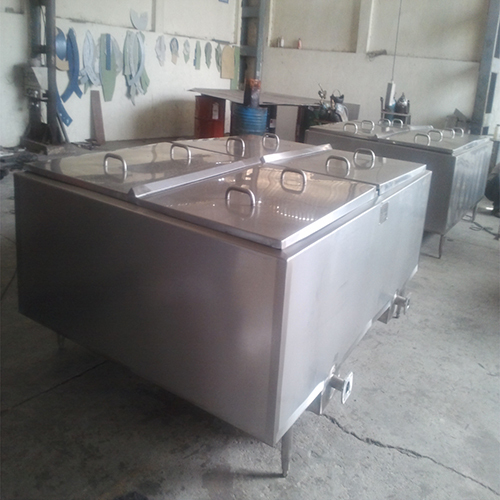 Panner Soaking Tank - Color: Silver