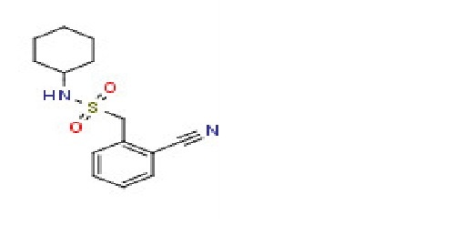 1-(2-Cyanophenyl)-N- cyclohexylmethanesulfonamide