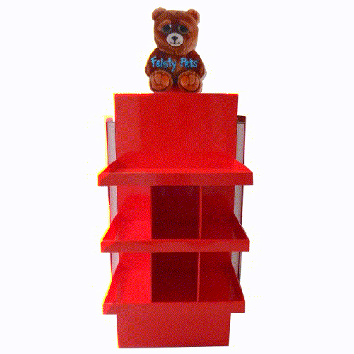 Display Stand For Toy - Color: Red