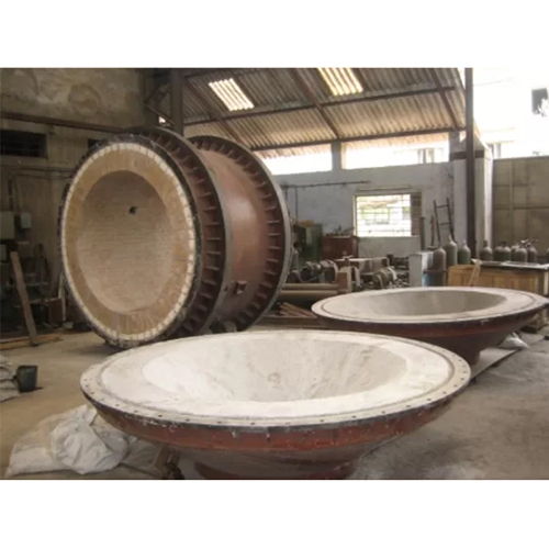 Rotary Furnace With Refractory Bricks