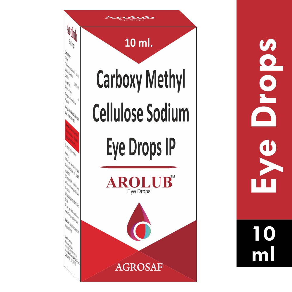 AROLUB EYE DROP - Carboxymethylcellulose (0.5% w/v)