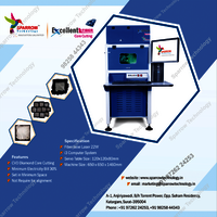 Fiber 4P Round Diamond Laser Cutting Machine