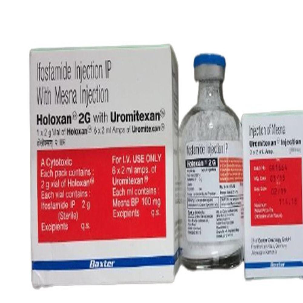 Holoxan IFOSFAMIDE-2GM + MESNA-100MG Injection 