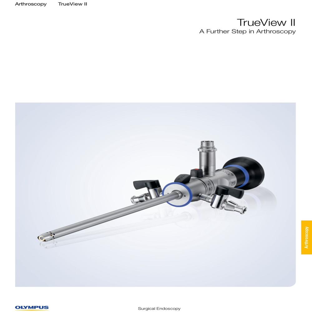 OLYMPUS ARTHROSCOPE TRUE VIEW 2