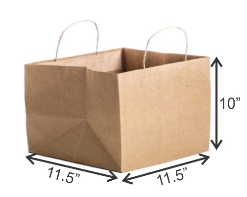 Carry Bag 11.5x11.5, Height-10