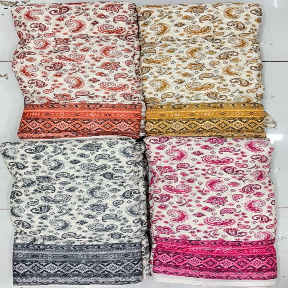 DAMAN SCHIFFLI  FABRIC