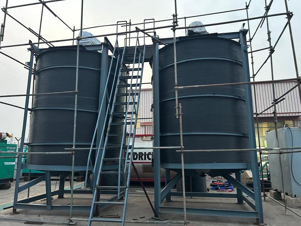 Hdpe Spiral Reactors - Capacity: 3000 Ltr