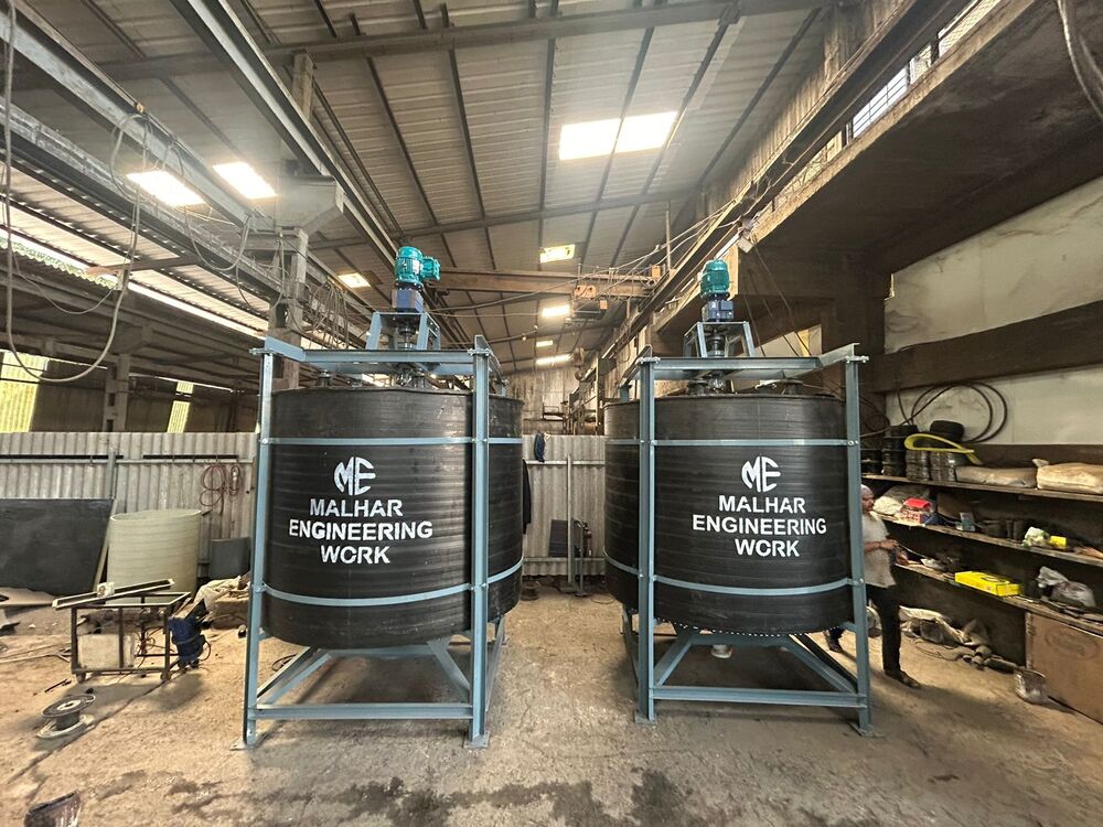 Hdpe Spiral Reactors - Capacity: 3000 Ltr