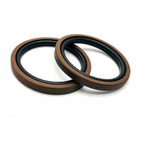 80mm Nitrile And Pu Piston Seal - Color: Brown