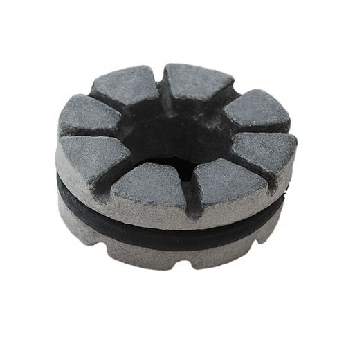 Grinding Wheel With Textured Segments - Color: Black