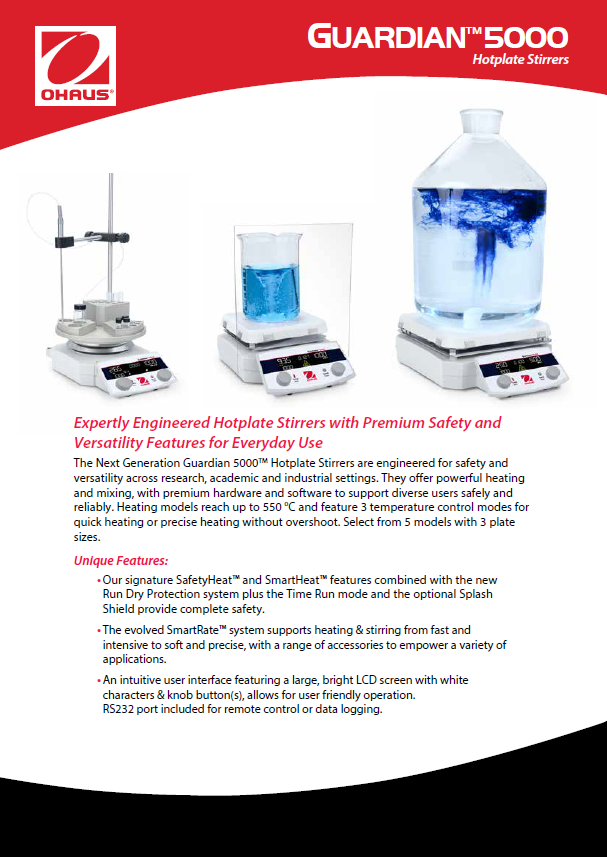 Hot Plate With Magnetic Stirrer e-G52HSRDA -K1