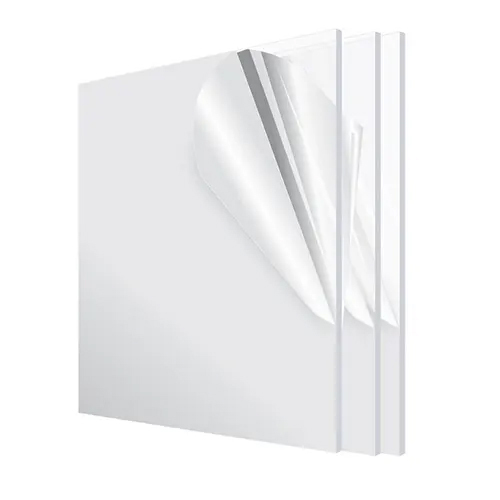 High Grade Plexiglass Laminate Sheet - Color: Transparent