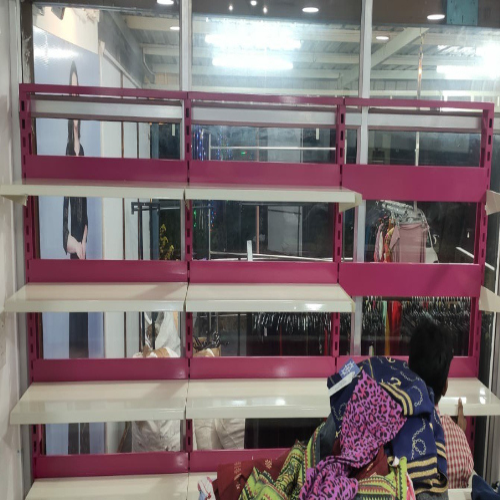 Supermarket Glass Side Display Racks