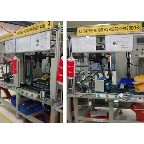 Pump Assembly Station - Material: Stainless Steel